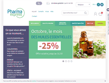 Tablet Screenshot of pharmaexpress.be